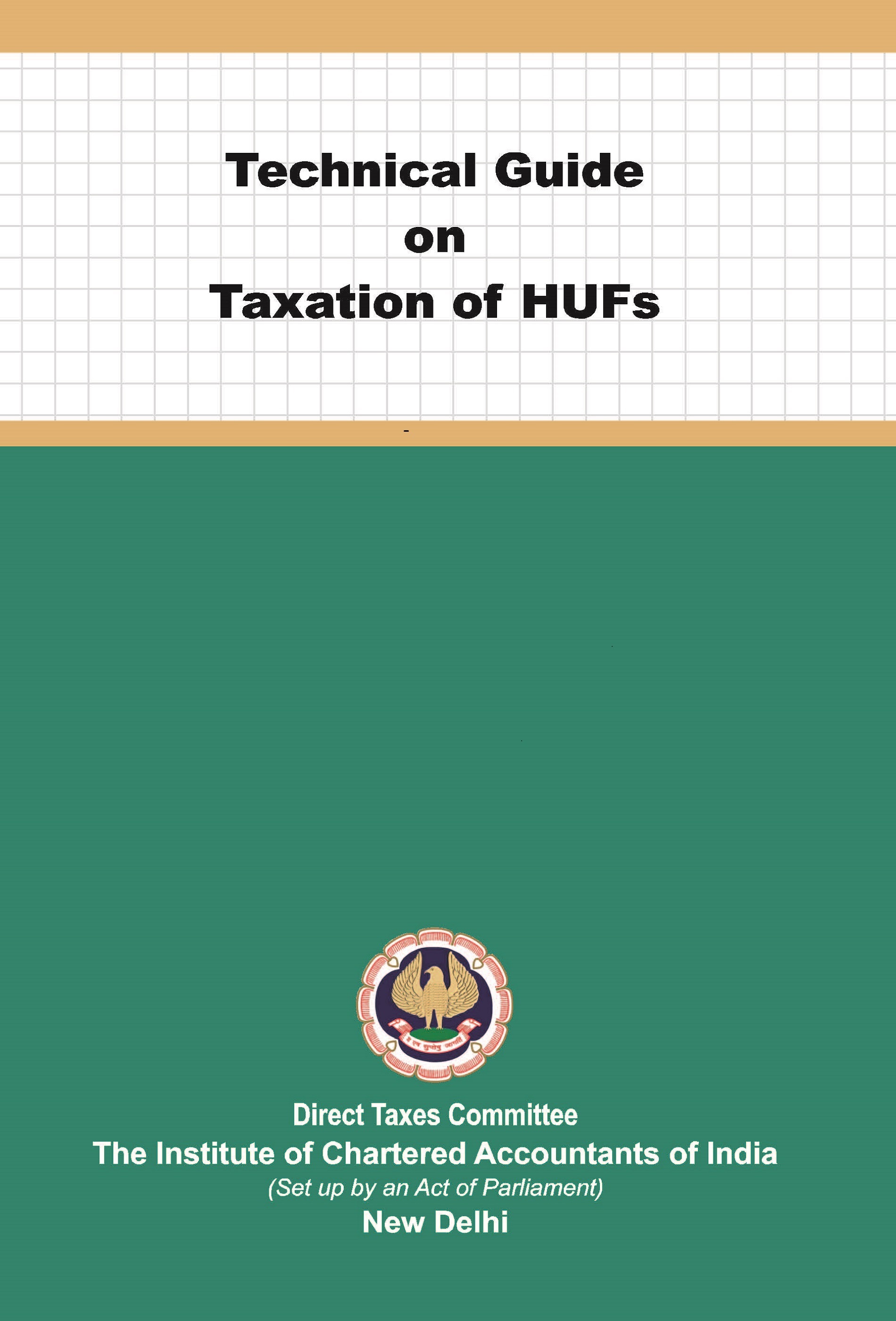 Technical Guide on Taxation of HUFs (August, 2021)