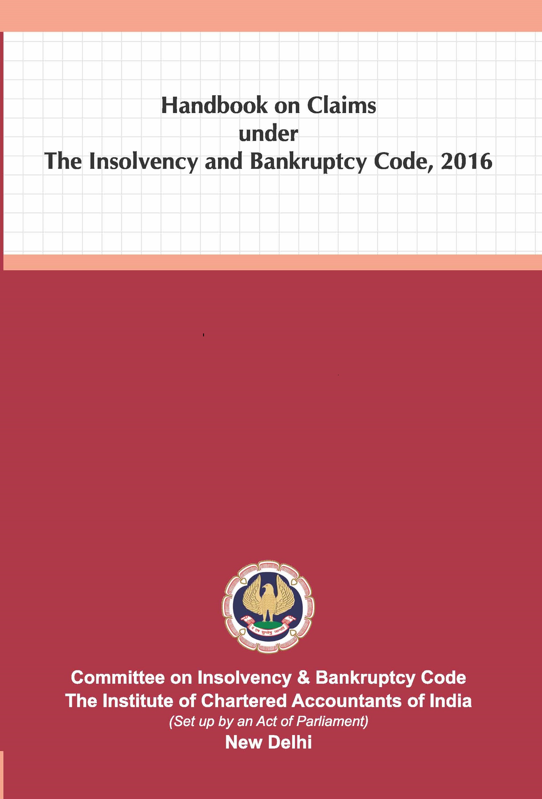Handbook on Claims under The Insolvency and Bankruptcy Code, 2016 (June, 2021)
