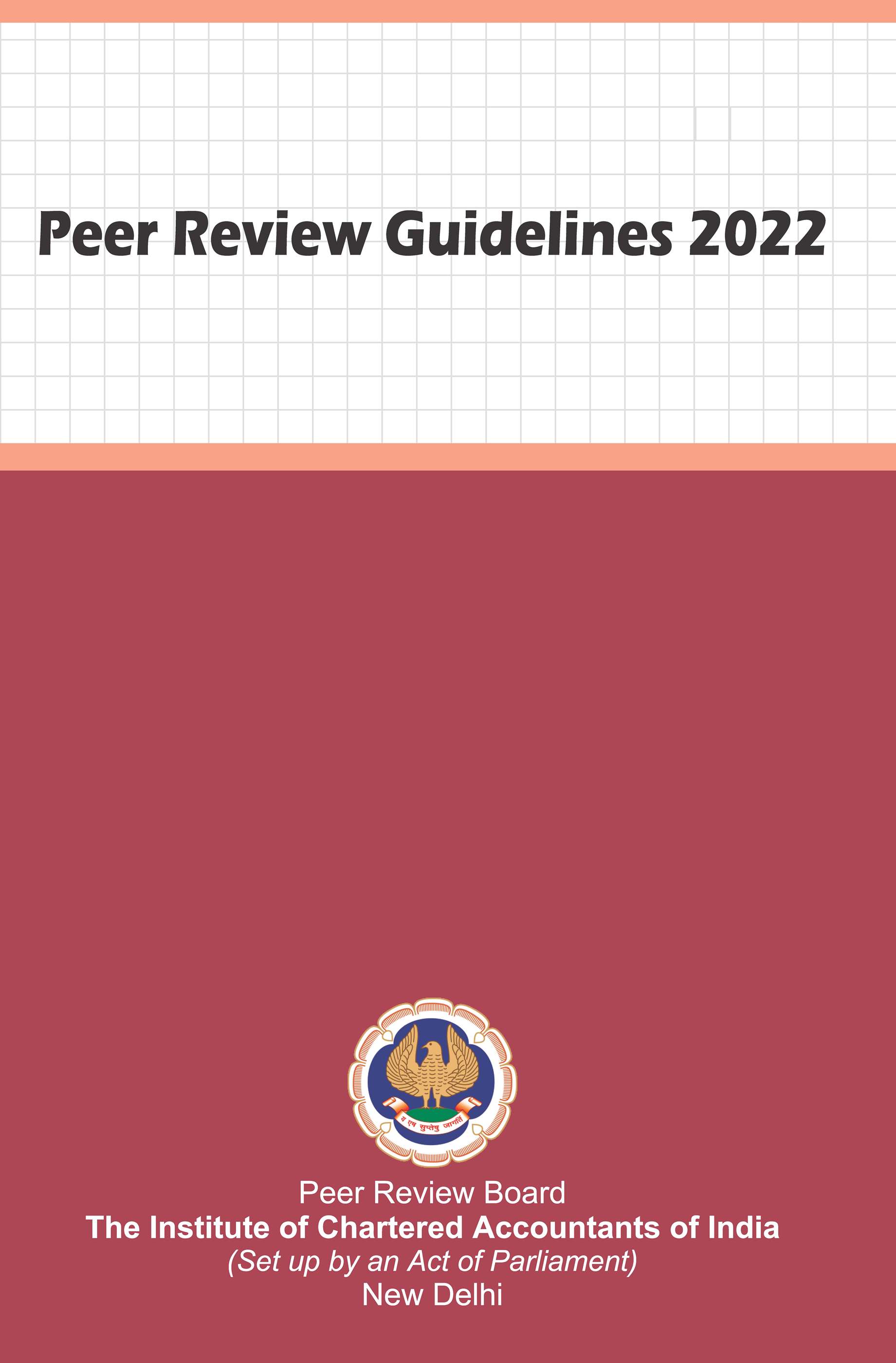 Peer Review Guidelines 2022 (October, 2022)