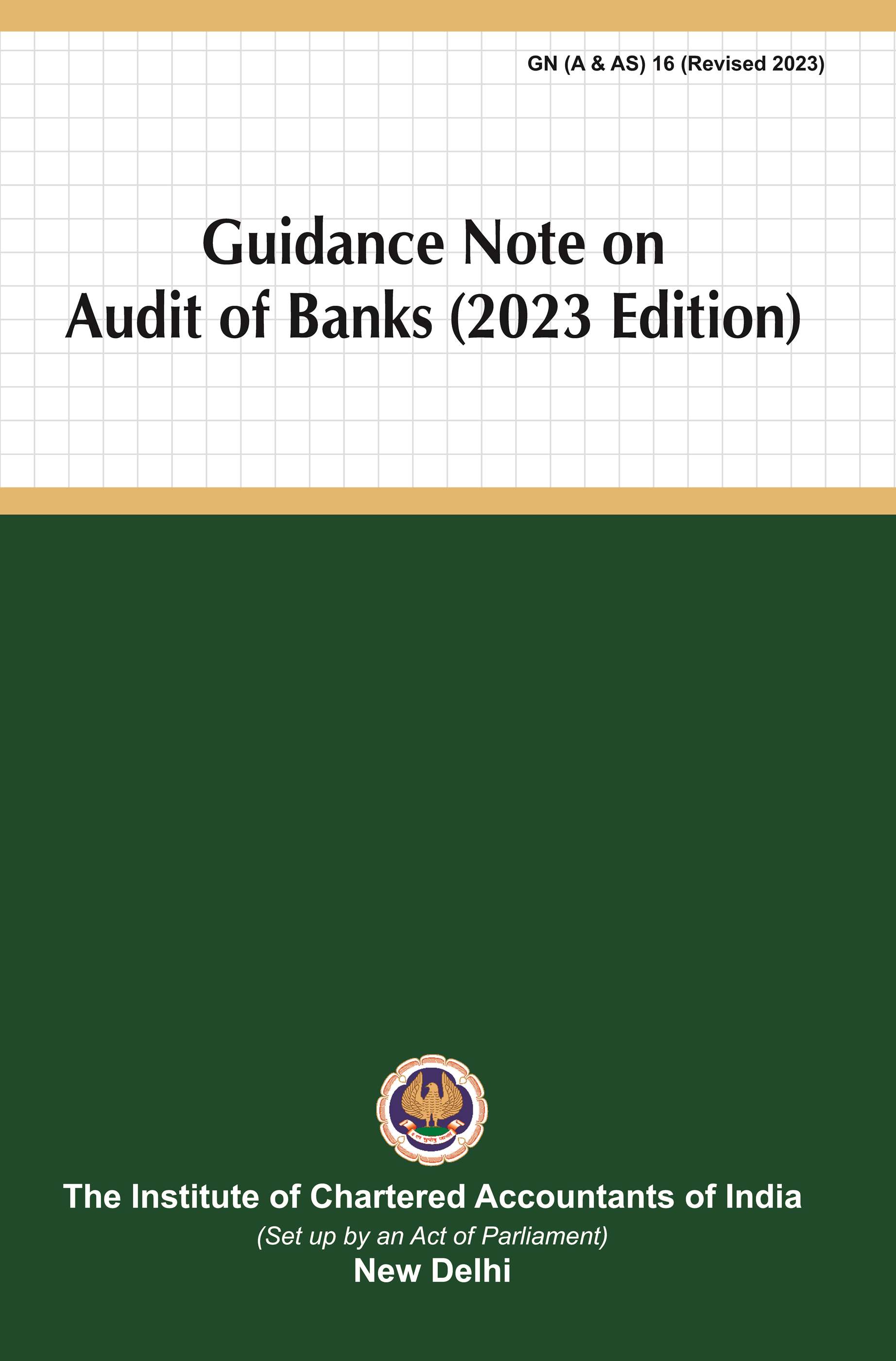 Guidance Note on Audit of Banks (2023 Edition)