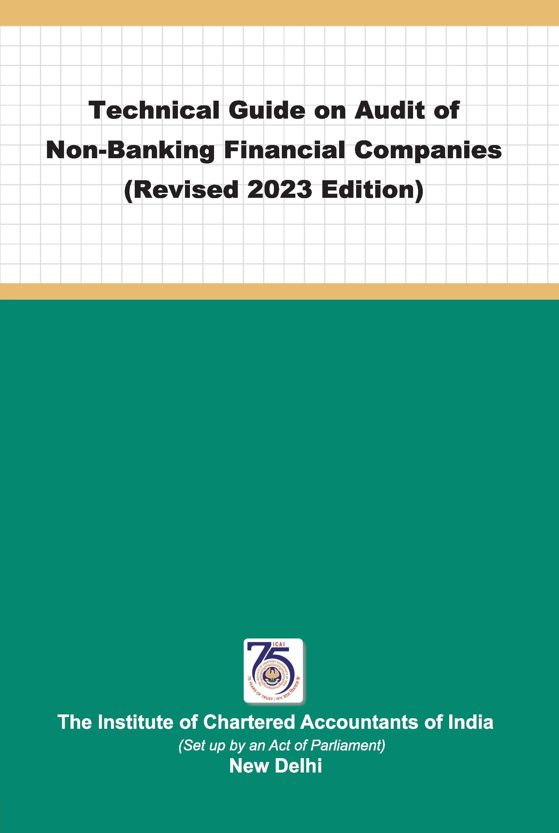 Technical Guide on Audit of Non-Banking Financial Companies (Revised 2023 Edition)