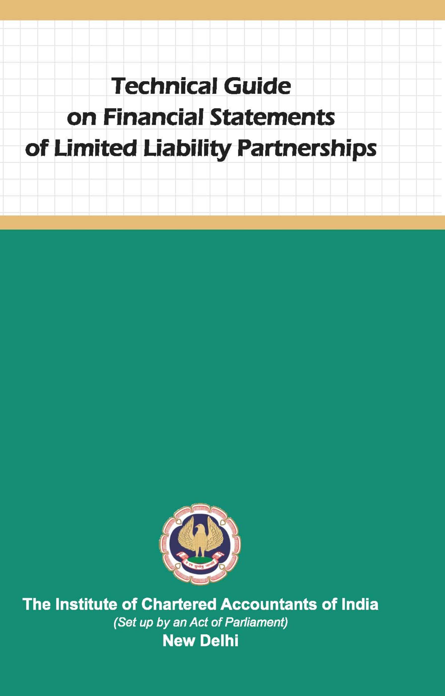 Technical Guide on Financial Statements of Limited Liability Partnerships (June 2022)