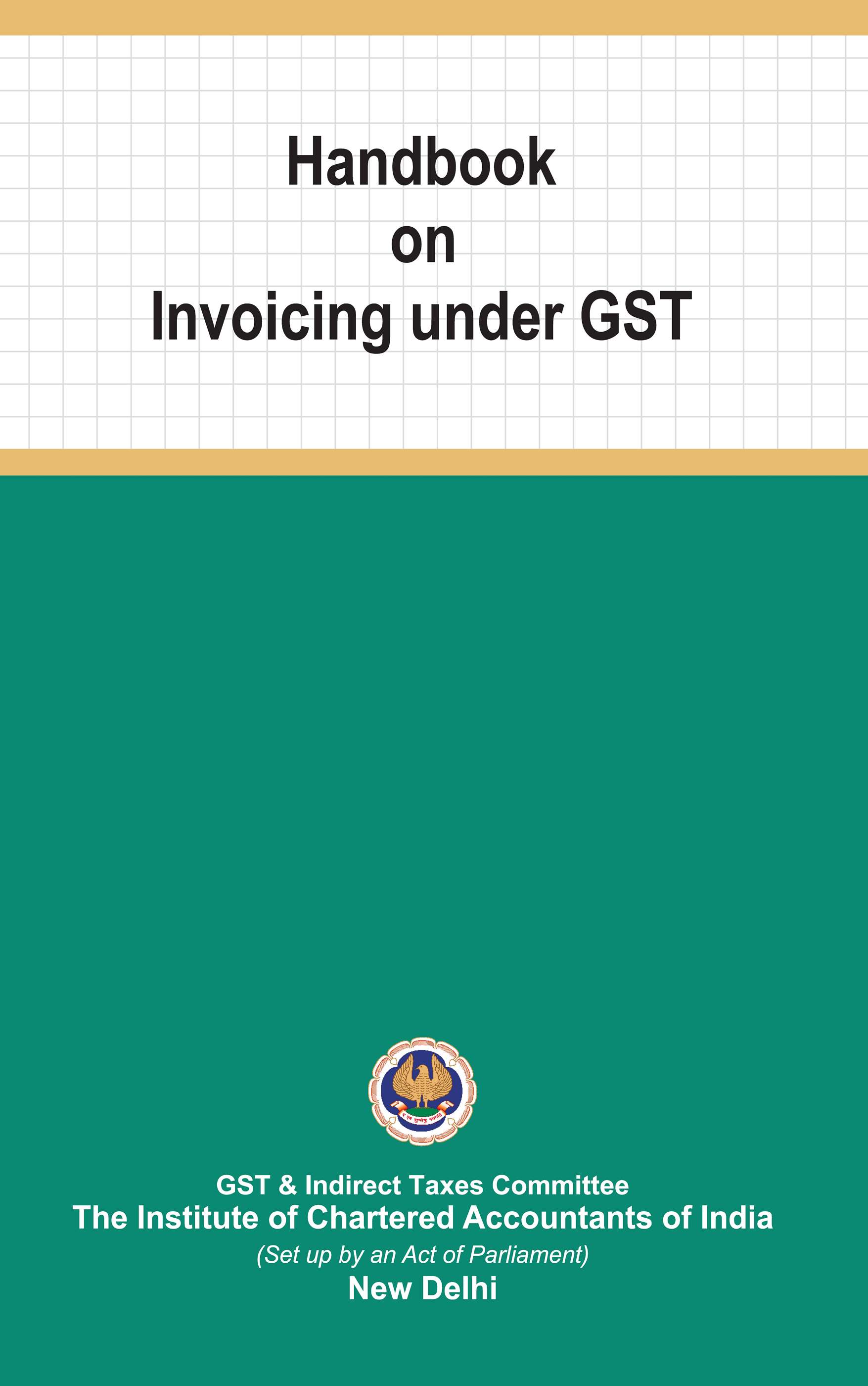 Handbook on Invoicing under GST - November, 2022